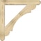 Ekena Millwork Olympic Craftsman Rough Sawn Bracket w/ Offset Brace, Douglas Fir, 6"W x 36"D x 36"H BKT0604X36X36OLY04RDF - alternate 4